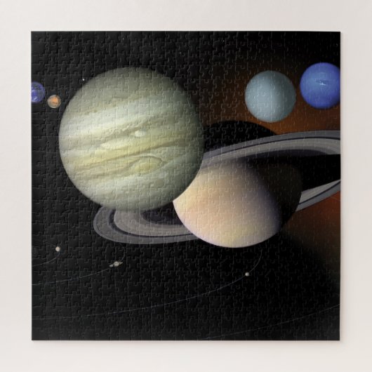 Zonnestelsel Legpuzzel (Verticaal)