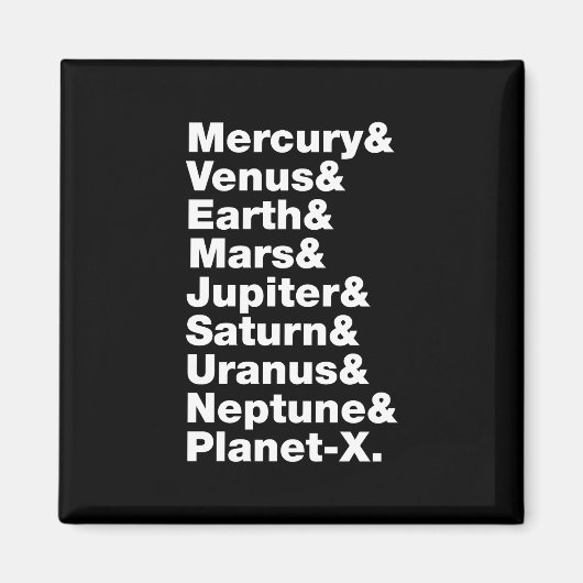 Zonnestelsel Magneet (Voorkant)