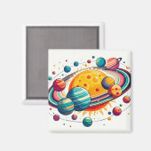 Zonnestelsel Magneet (Voorkant / Achterkant)