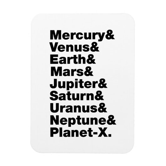 Zonnestelsel Magneet (Verticaal)