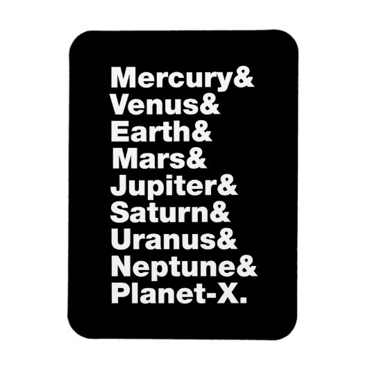 Zonnestelsel Magneet (Verticaal)