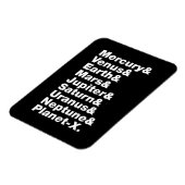 Zonnestelsel Magneet (Linkerzijde)