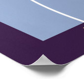 Zonnestelsel met stijl poster (Hoek)