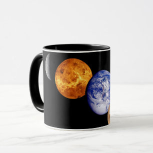 Zonnestelsel Montage JPL Planeet Foto's Mok