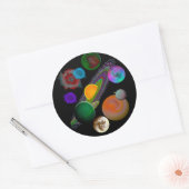 Zonnestelsel ontwerp Stickers (Envelop)