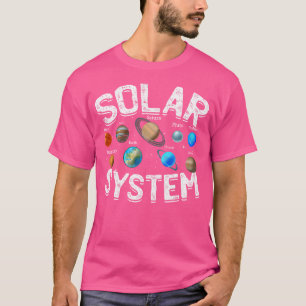Zonnestelsel Planeten Wetenschap Ruimte - Astronom T-shirt