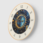 Zonnestelsel Showcase Klok (Hoek)