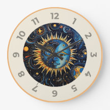 Zonnestelsel Showcase Klok