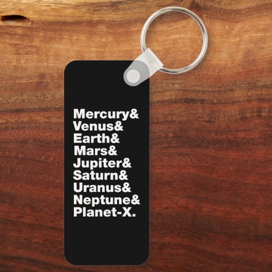 Zonnestelsel Sleutelhanger (Achterkant)