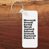 Zonnestelsel Sleutelhanger (Voorkant)