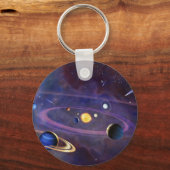 Zonnestelsel Sleutelhanger (Voorkant)