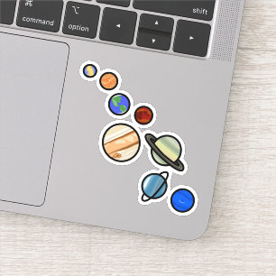 Zonnestelsel Sticker