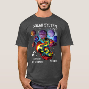 Zonnestelsel, Toekomstige Astronaut, Inspirerend v T-shirt