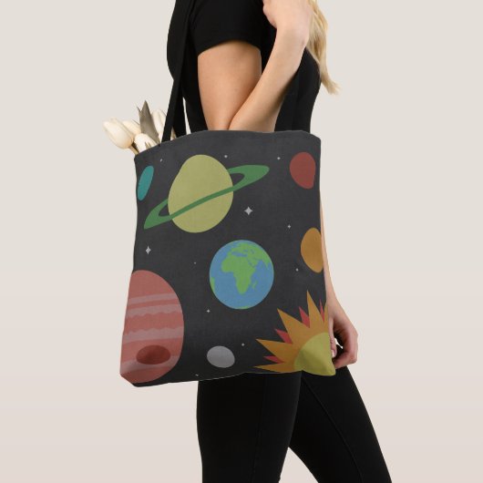 Zonnestelsel Tote Bag (Dichtbij)