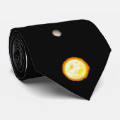 Zonnestelsel van mannen stropdas (Opgerold)
