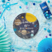 Zonnestelsel Verjaardagsfeest Papieren Bordje (Feest)