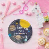 Zonnestelsel Verjaardagsfeest Papieren Bordje (Feest)