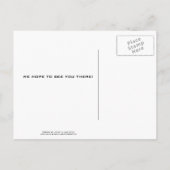 Zonnestelsel Verjaardagsfeestuitnodiging Uitnodiging Briefkaart (Achterkant)