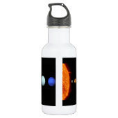 Zonnestelsel Waterflacon Waterfles (Achterkant)