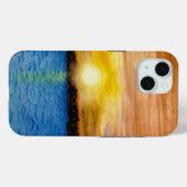 Zonnesten boven water Case-Mate iPhone case (Achterkant (horizontaal))