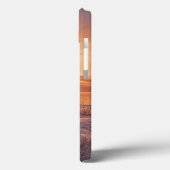 Zonnesten boven zee en snowpiene Case-Mate iPhone case (Achterkant / Links)