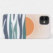 Zonnestijging door het zee Case-Mate iPhone case (Achterkant (horizontaal))