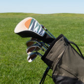 Zonnestijging door het zee golfheadcover (Insitu)
