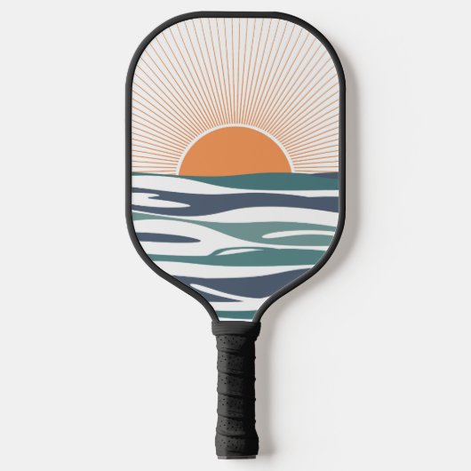 Zonnestijging door het zee pickleball paddle (Voorkant)