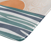 Zonnestijging door het zee snijplank (Hoek)