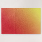 Zonnestijging - Helder Rood tot Geel Verloopminimu Legpuzzel (Horizontaal)