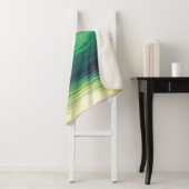 Zonnestijging in de illustratie van het zee, kunst sherpa deken (In situ)