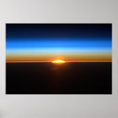 Zonnestijging van het Poster van de ruimte (Voorkant)