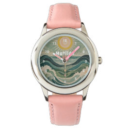 Zonnestoot gepersonaliseerd horloge