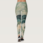 Zonnestoot gepersonaliseerd leggings (Achterkant)