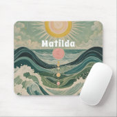 Zonnestoot gepersonaliseerd muismat (Met muis)