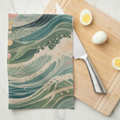 Zonnestoot gepersonaliseerd theedoek (Quarter Fold)