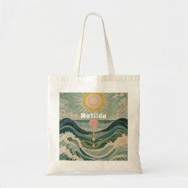 Zonnestoot gepersonaliseerd tote bag