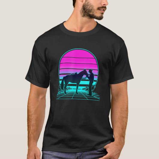 zonnestoppaardje met retro t-shirt (Voorkant)