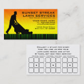 zonnestraakgras klantenkaartje (Voorkant / Achterkant)