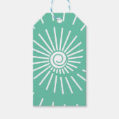 Zonnestraal 12 cadeaulabel (Voorkant)
