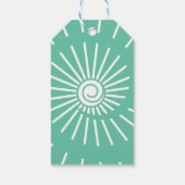 Zonnestraal 12 cadeaulabel (Achterkant)