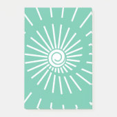 Zonnestraal 12 post-it® notes (Voorkant)