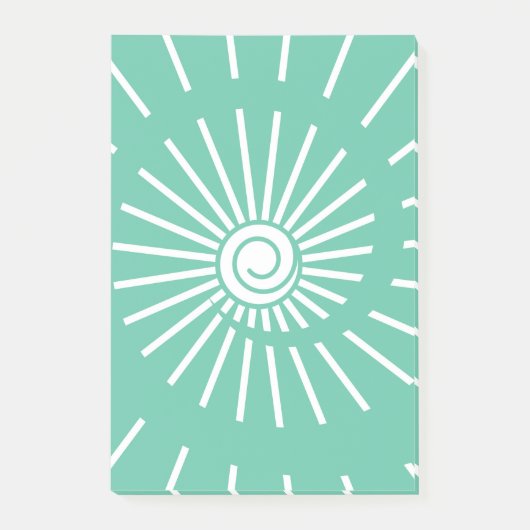 Zonnestraal 12 post-it® notes (Voorkant)