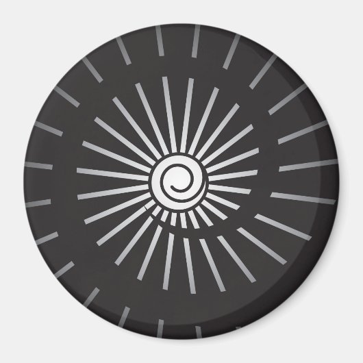 Zonnestraal 5 magneet (Voorkant)