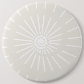 Zonnestraal 7 ronde button 6,0 cm (Voorkant)