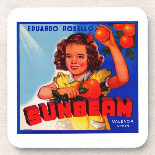 zonnestraal bier onderzetter (Voorkant)