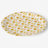 Zonnestraal Boho Zon Verjaardagsfeestje Papieren Bordje (Gekanteld)