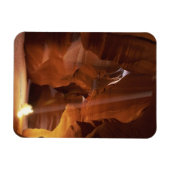 Zonnestraal die op de vloer van de canyon tumblewe magneet (Horizontaal)