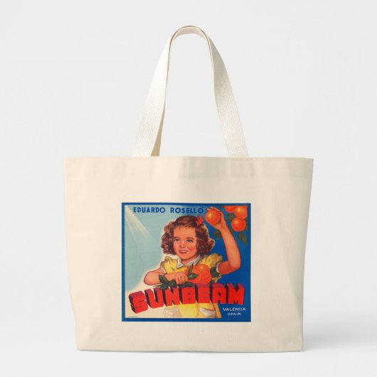 zonnestraal grote tote bag (Voorkant)