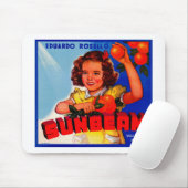 zonnestraal muismat (Met muis)